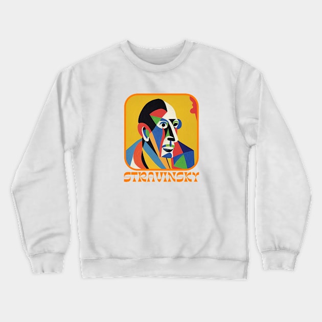 Igor Stravinsky Crewneck Sweatshirt by Cryptilian